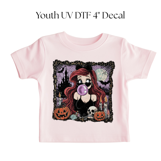 YOUTH Halloween Mermaid DTF Transfer