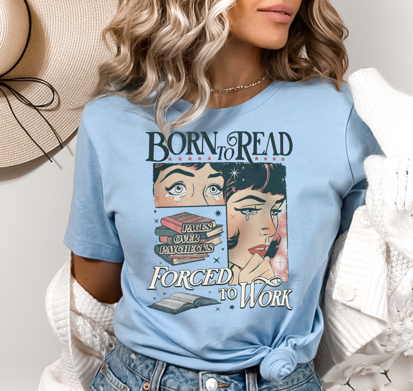 Born To Read DTF Transfer