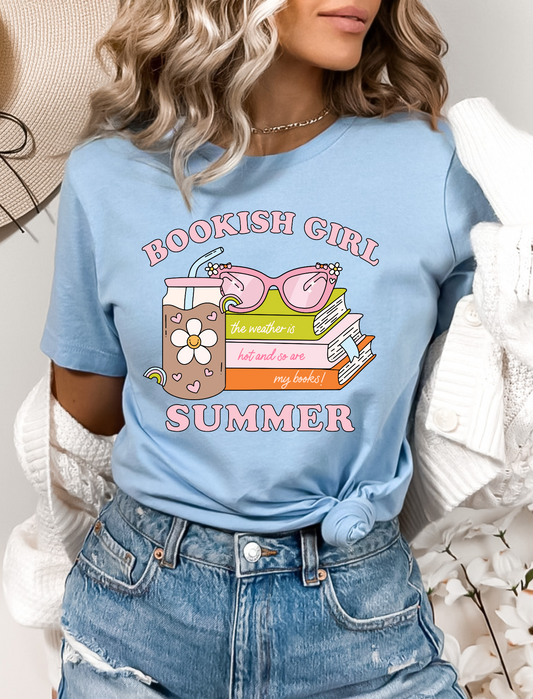 Bookish Girl Summer DTF