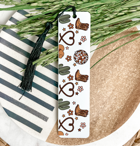 Western UV Bookmark DTF Transfer