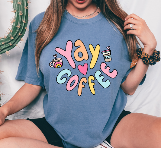 YAY Coffee Colors DTF Transfer