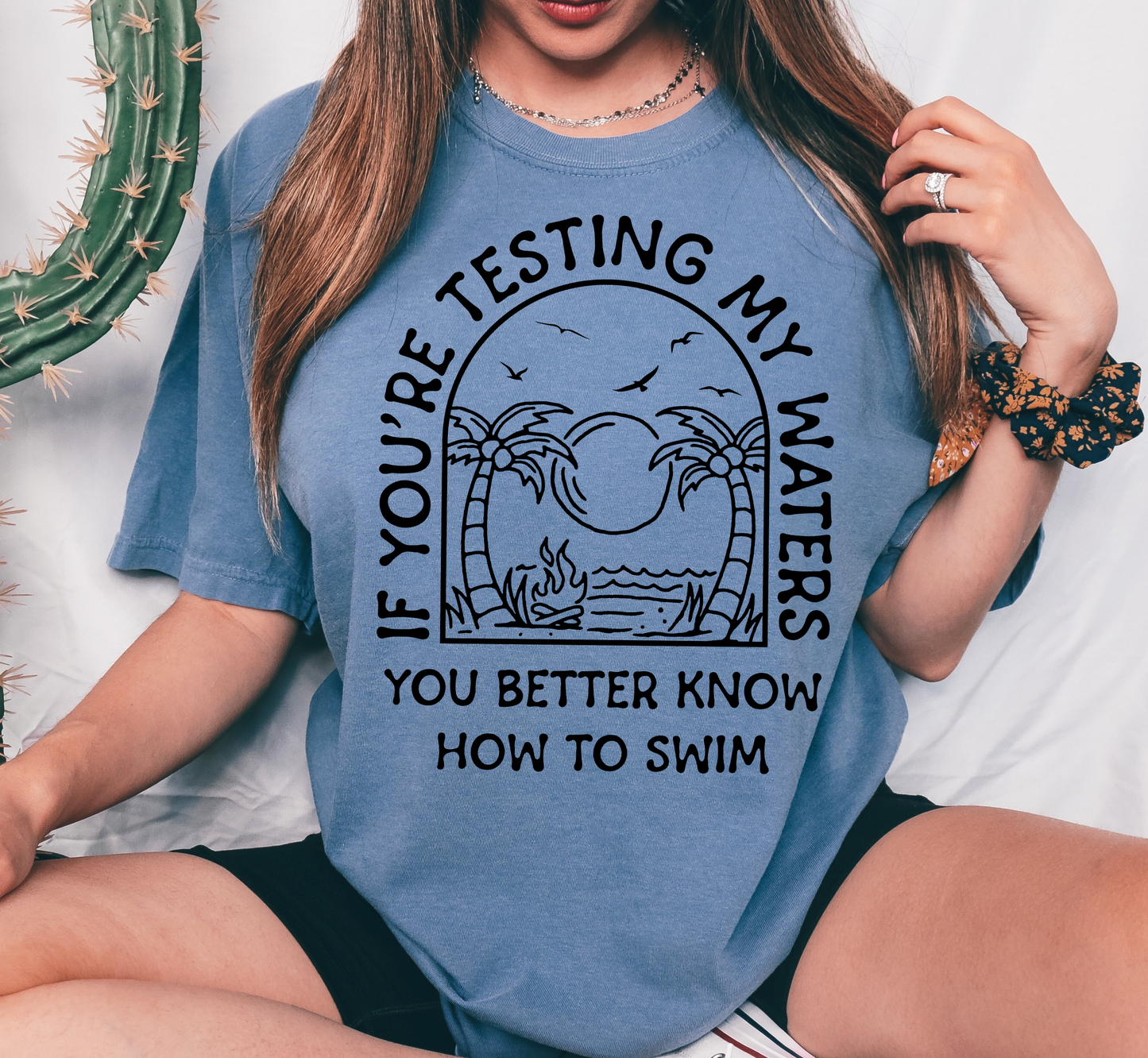 Better Know How To Swim Screen Print