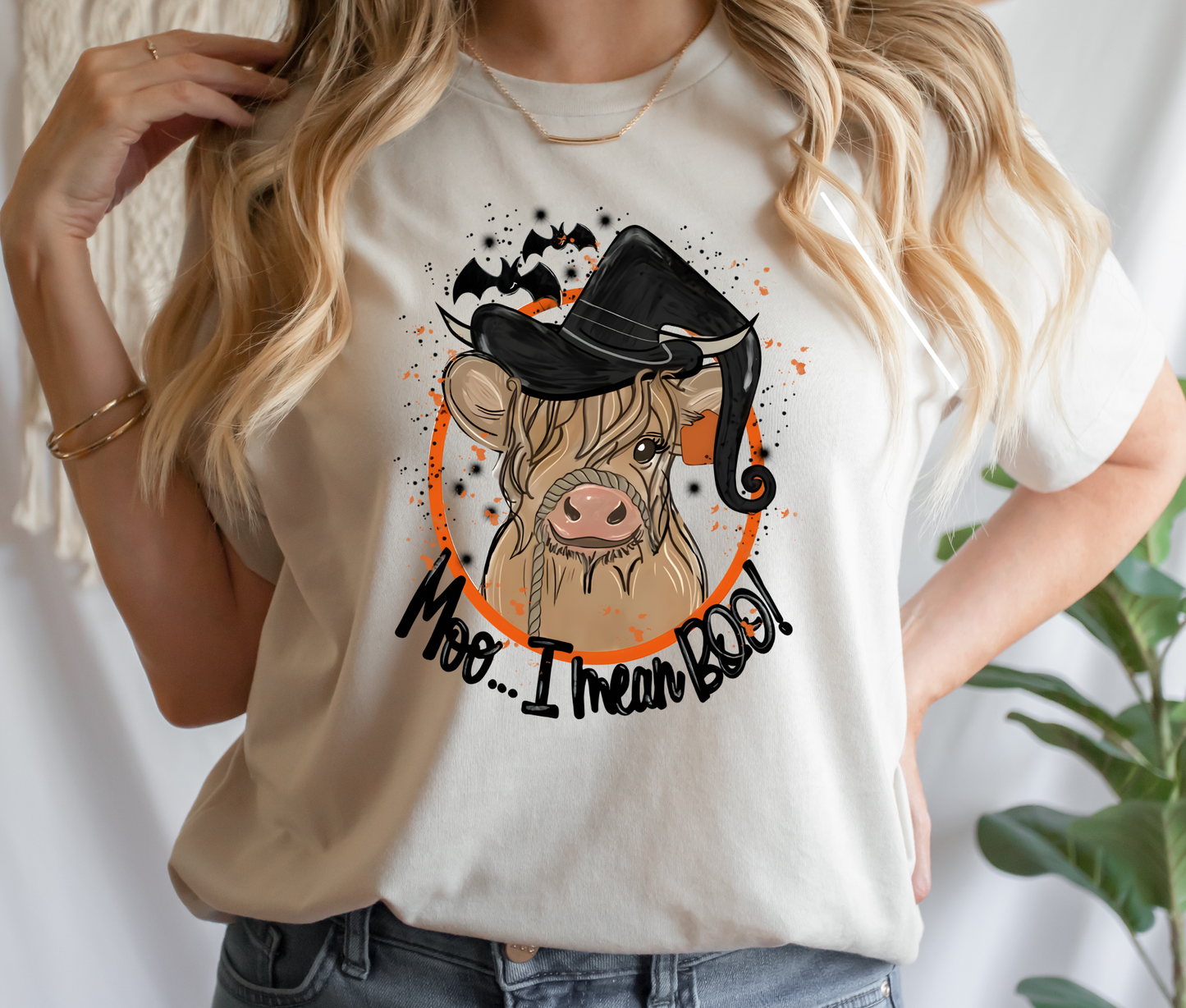 Moo.... I Mean Boo! DTF
