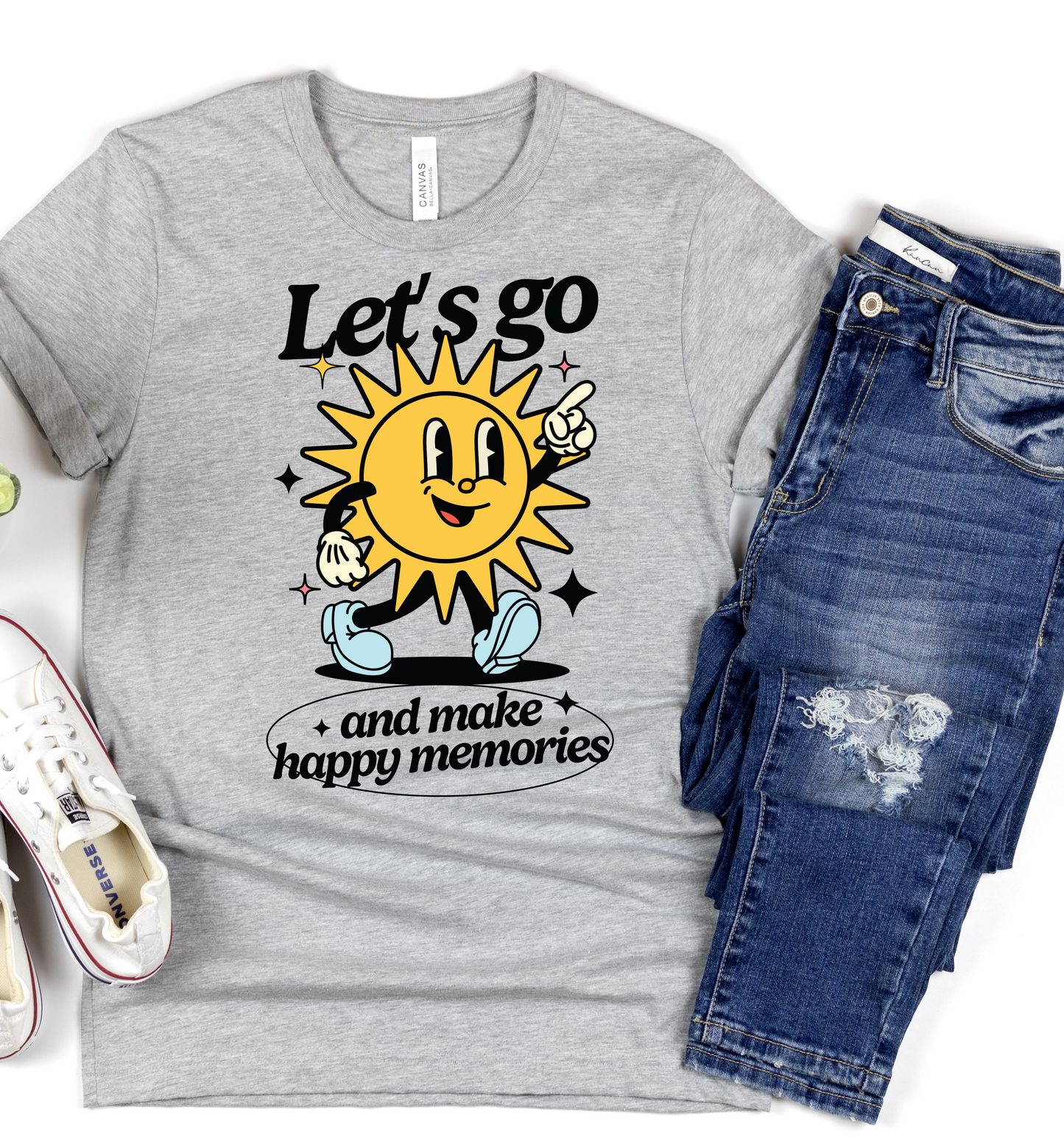 Let's Go & Make Happy Memories LAST CHANCE DTF