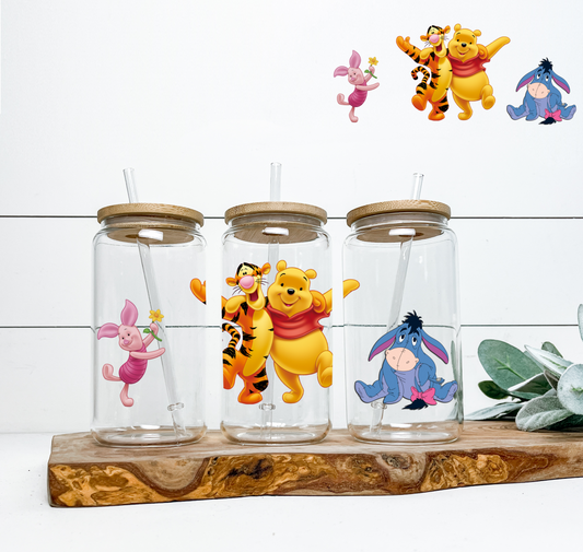 Bear & Friends UV DTF Wrap