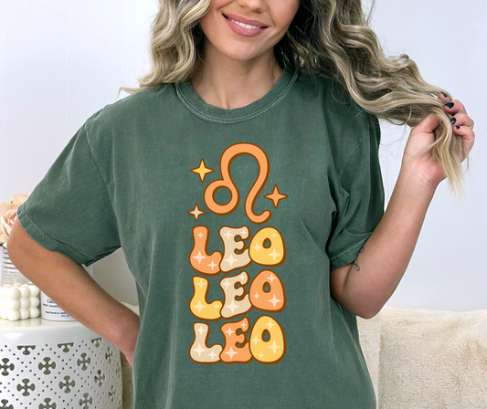 Leo Zodiac LAST CHANCE DTF