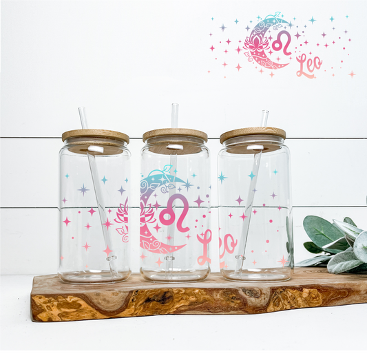 Leo 16oz LAST CHANCE UV DTF ZODIAC