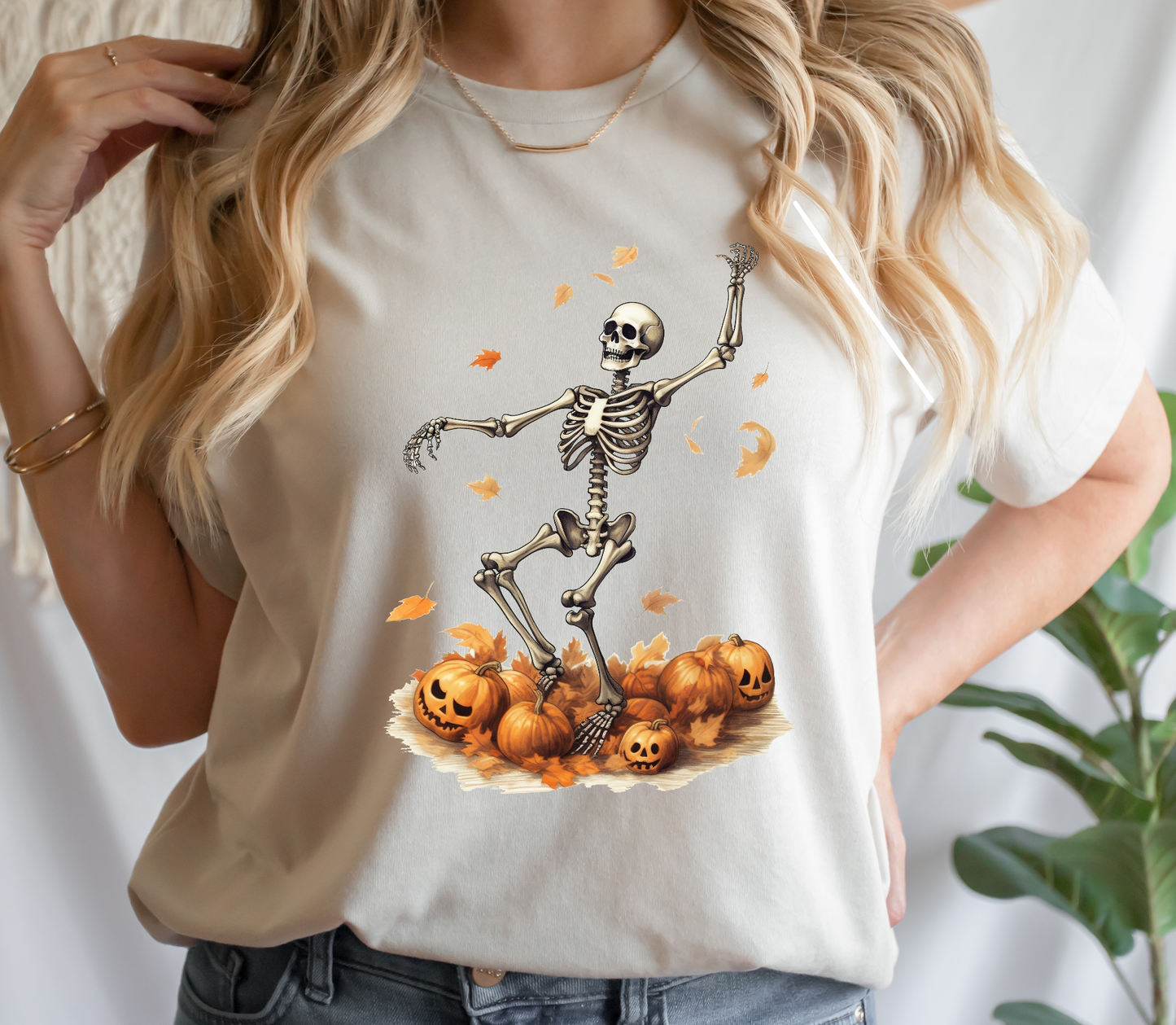 Dancing Skeleton DTF