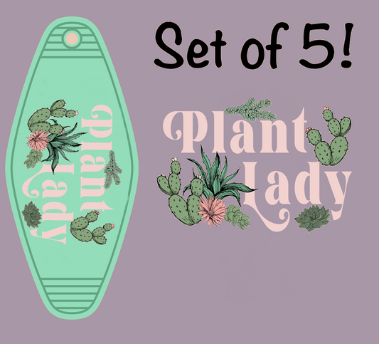 Plant Lady UV (MOTEL KEYCHAIN)