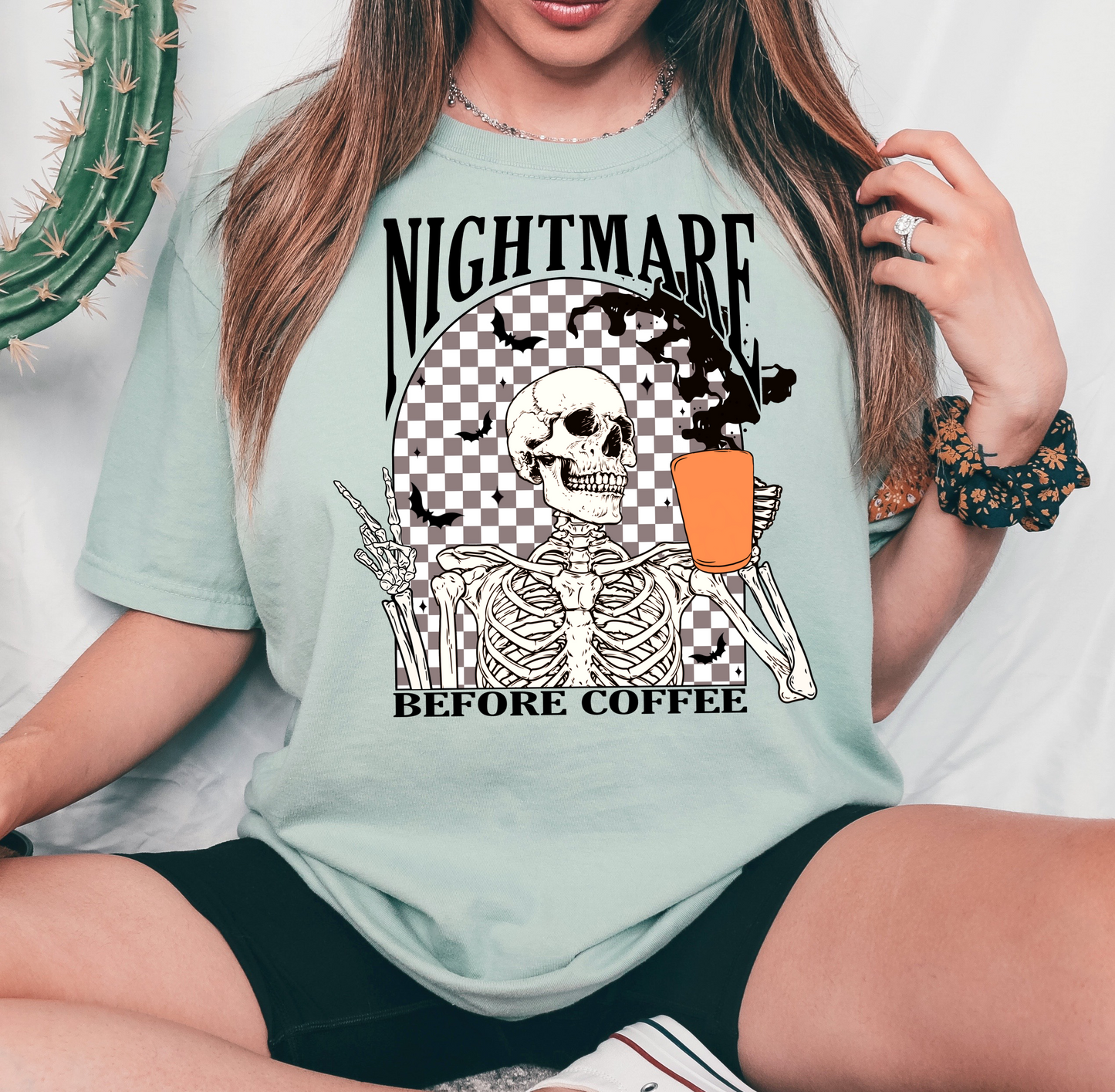 Nightmare Before Coffee DTF