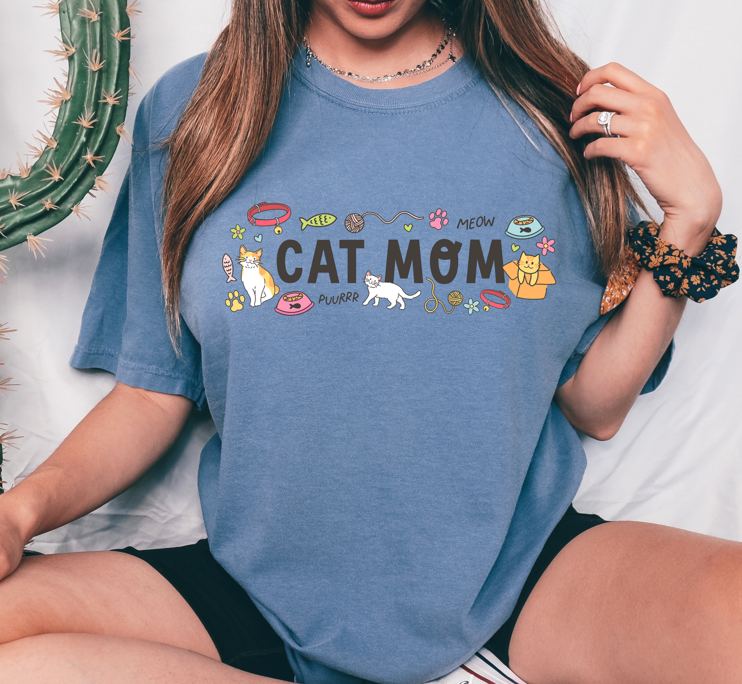 Cat Mom Meow DTF