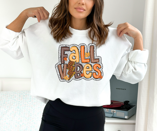 Fall Vibes DTF Transfer ADULT/YOUTH