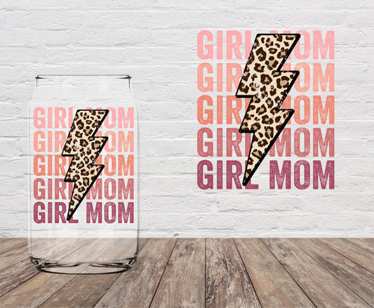 Girl Mom 4" UV DTF