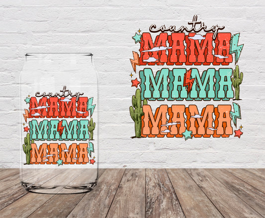 Country Mama 4" UV DTF