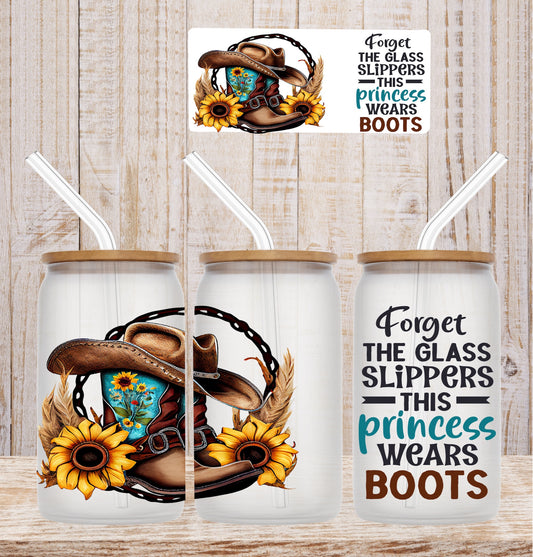 Forget the Glass Slippers 16oz UV DTF