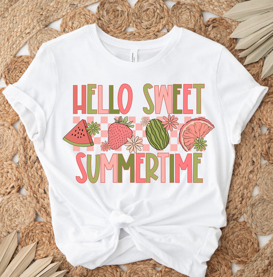 Hello Sweet Summertime DTF