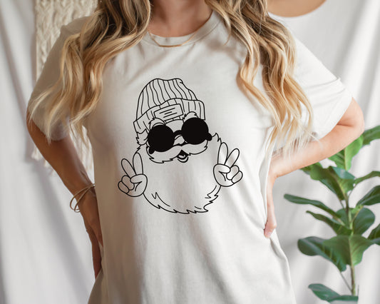 GOOD Hip Santa Screen Print Transfer
