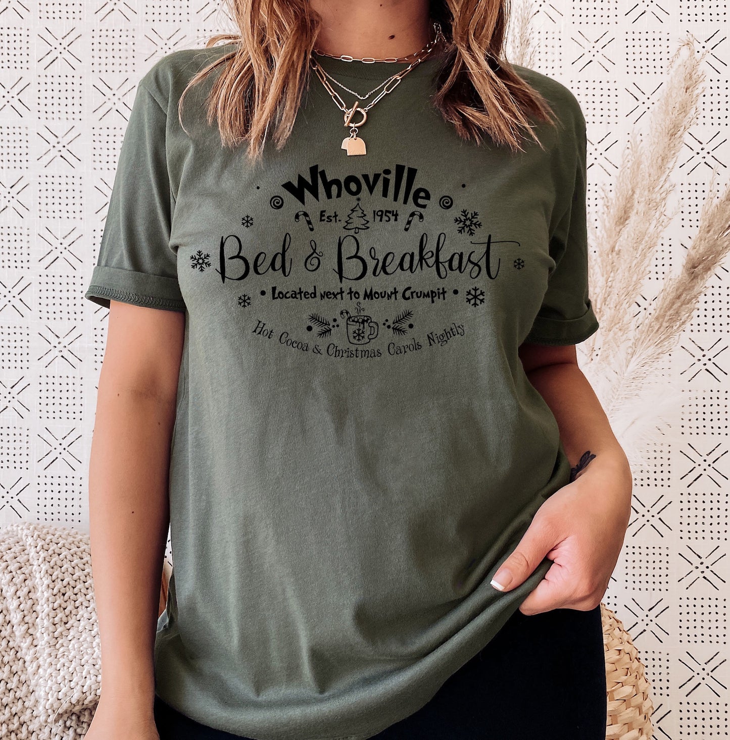 Whoville Bed & Breakfast Screen Print Transfer