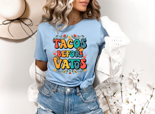 Tacos Before Vatos DTF