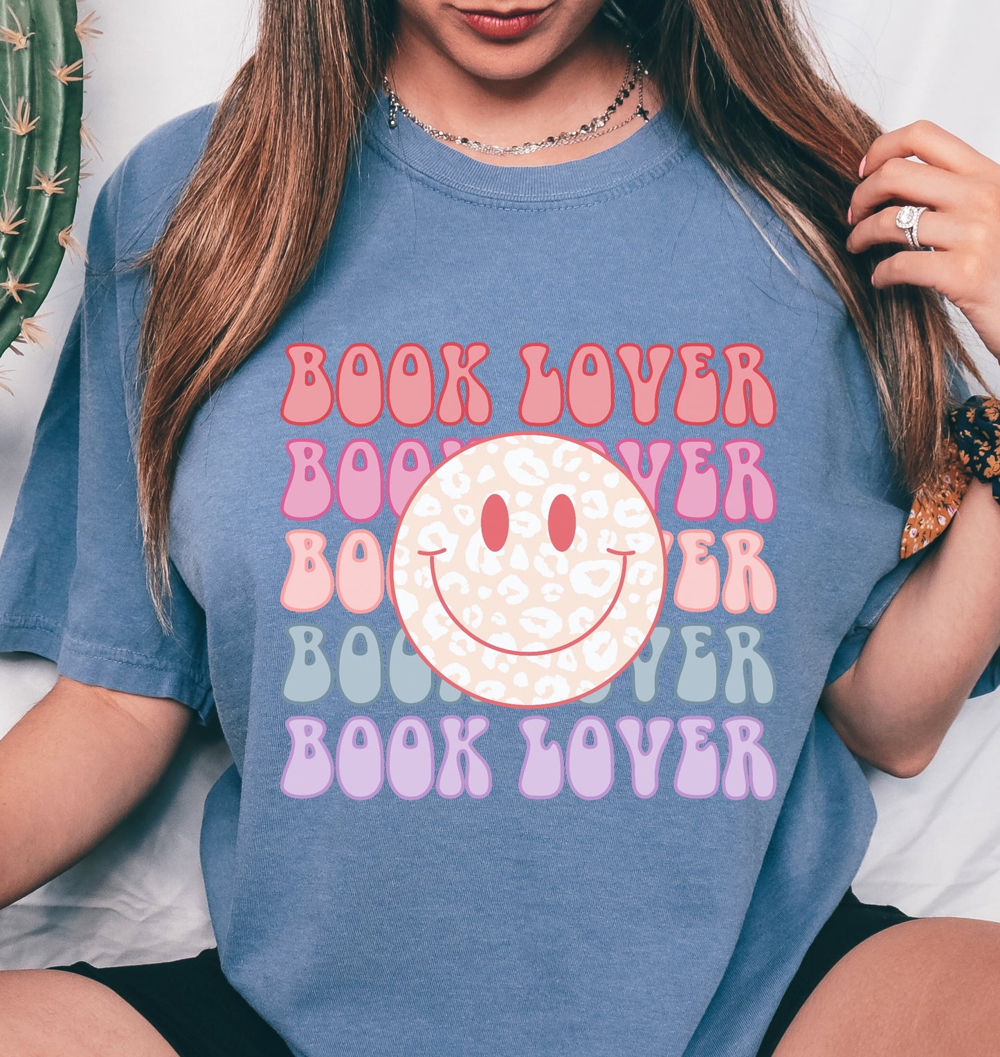 Book Lover Face DTF