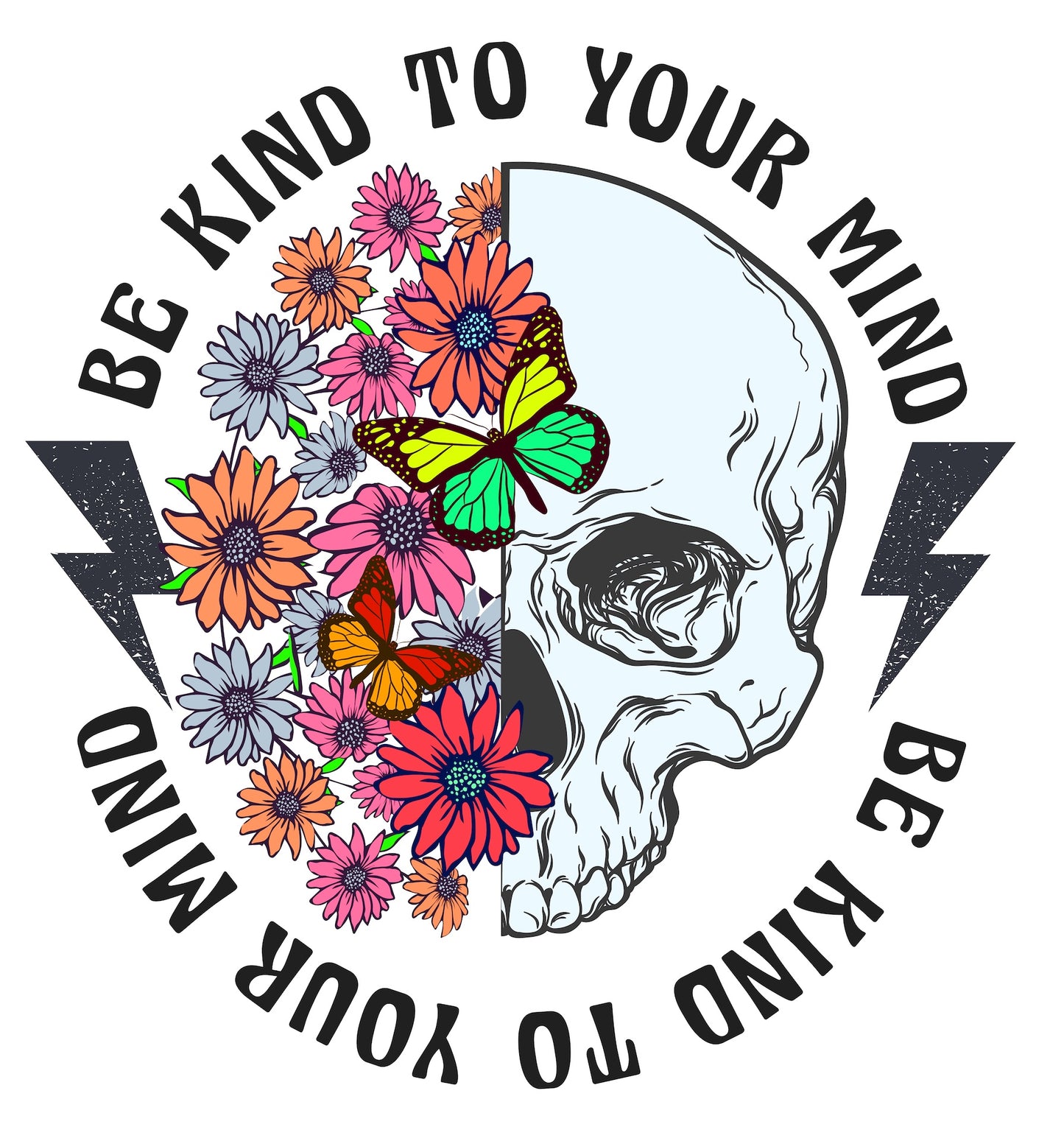 Be Kind To Your Mind Pocket DTF
